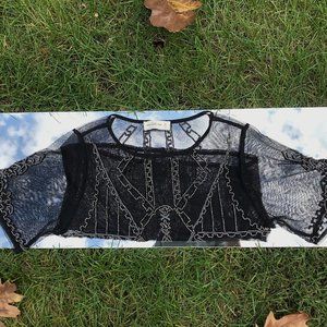 Abercrombie & Fitch Beaded top